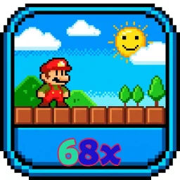 68x